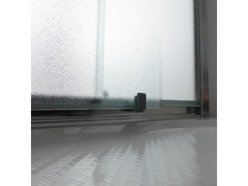 Valentina GIADA sprchový kout 80x100 cm chrom rám matné sklo