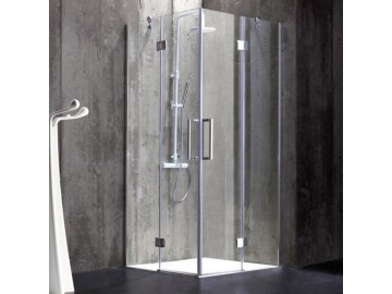 Valentina LONDON sprchový kout 80x80 cm chrom čiré sklo