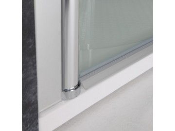Valentina GIADA CRISTAL sprchový kout 90x90 cm chromovaný rám čiré sklo