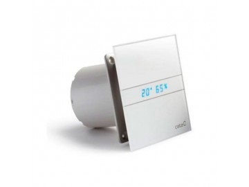 Sapho E-120 GTH koupelnový ventilátor axiální s automatem, 15W, potrubí 120mm, bílá