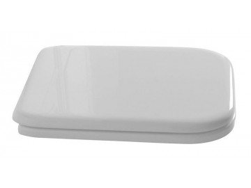 Kerasan WALDORF WC sedátko Soft Close, polyester, bílá/chrom
