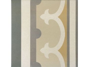 Sapho CAPRICE Burgundy Border 20X20