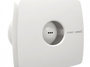 Sapho X-MART 10 koupelnový ventilátor axiální, 15W, potrubí 100mm, bílá