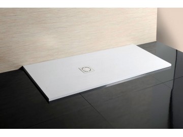 Polysan FLEXIA podlaha z litého mramoru s možností úpravy rozměru 160x90x3cm