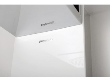 Polysan SOUL 200 sprchový panel nástěnný, 210x1500mm, bílá