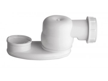 Sapho Sifon s převlečnou matkou 1“1/2, výška 42mm, bílá