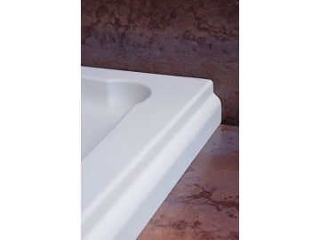 Gelco DIONA90 sprchová vanička z litého mramoru, čtverec 90x90x7,5cm