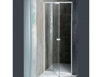 Aqualine AMICO sprchové dveře výklopné 1040-1220x1850 mm, čiré sklo