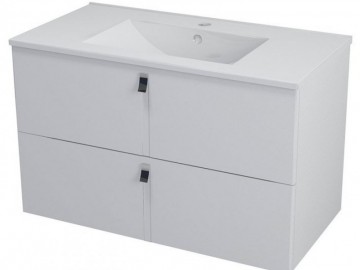 Sapho MITRA umyvadlová skříňka 90,5x55x46cm, bílá