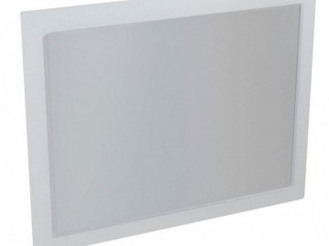 Sapho MITRA zrcadlo v rámu 92x72x4cm, bílá