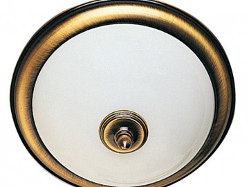 Sapho GLOSTER stropní osvětlení E27, 2x60W, bronz