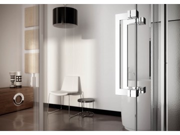 Sapho COLONNA držák ručníků 450x74mm, broušená nerez