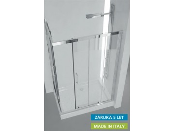 Polysan LUCIS LINE skládací sprchové dveře 800mm, čiré sklo