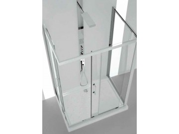Polysan LUCIS LINE sprchové dveře 1300mm, čiré sklo