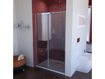 Polysan LUCIS LINE sprchové dveře 1400mm, čiré sklo