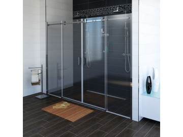 Gelco DRAGON sprchové dveře 1700mm, čiré sklo
