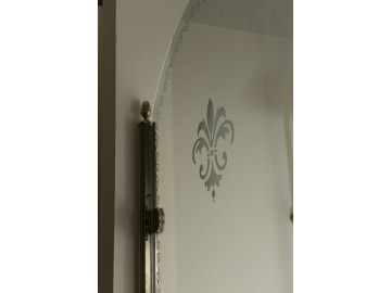 Sapho Antique čtvercový sprchový kout 800x800mm, dveře pravé