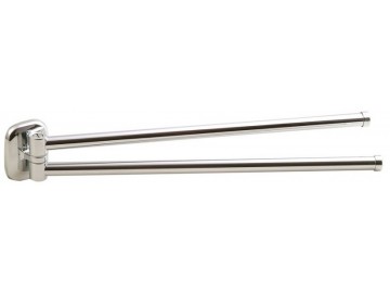 Aqualine RUMBA otočný držák ručníků dvojitý, 450mm
