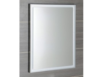 Sapho LUMINAR zrcadlo v rámu s LED osvětlením 600x800mm, chrom