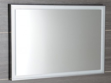 Sapho LUMINAR zrcadlo v rámu s LED osvětlením 1200x550mm, chrom