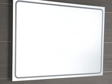 Sapho GEMINI II zrcadlo s LED osvětlením 100x70cm