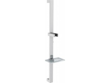 Sapho Posuvný držák sprchy s mýdlenkou, 680mm, chrom
