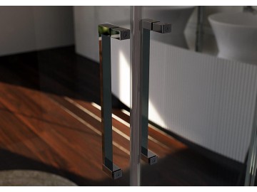 Sapho ANTEA připojení pro instalaci vanové baterie do podlahy (pár), chrom