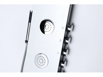 Polysan 5SIDE ROUND sprchový panel 250x1550mm, bílá