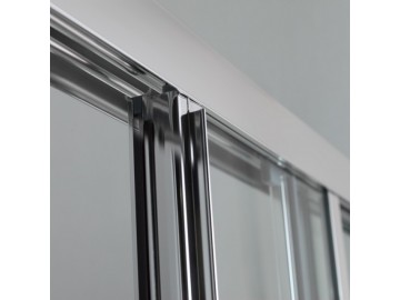 Valentina STAR sprchové dveře 80 cm chromovaný rám čiré sklo