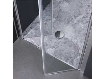 Valentina SALON sprchové dveře 80 cm chromovaný rám čiré sklo