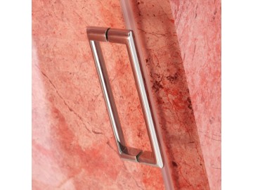 Valentina DREAM sprchové dveře 140 cm chromovaný rám čiré sklo LEVÉ