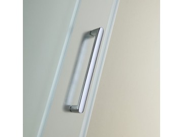 Valentina DREAM sprchové dveře 130 cm chromovaný rám matné sklo LEVÉ