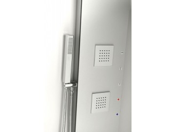 Polysan 5SIDE SQUARE sprchový panel 250x1550mm, aluminium