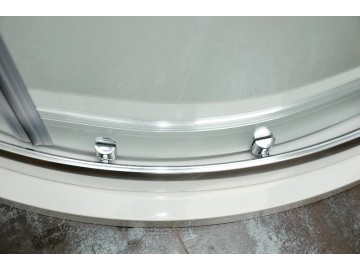 Arttec BRILIANT 90 clear NEW sprchový kout vanička z litého mramoru STONE 9090RS středový odpad
