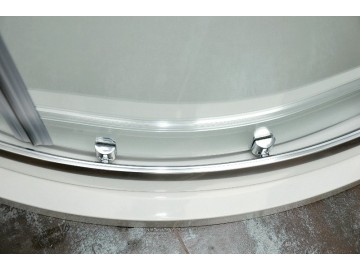 Arttec BRILIANT 90 clear NEW sprchový kout vanička z litého mramoru STONE 9090RS středový odpad