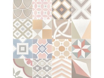 Sapho CAPRICE DECO Patchwork Pastel 20X20 (EQ-5)