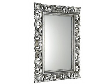 Sapho SCULE zrcadlo v rámu, 70x100cm, stříbrná