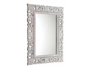 Sapho SCULE zrcadlo v rámu, 70x100cm, bílá