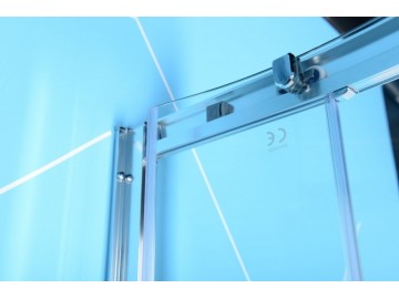 Polysan EASY LINE čtvrtkruhová sprchová zástěna 900x800mm, čiré sklo