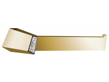 Sapho SOUL CRYSTAL držák ručníků otevřený, zlato