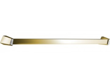 Sapho SOUL CRYSTAL držák ručníků 750 mm, zlato