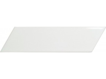 Sapho CHEVRON WALL White Matt Left 18,6x5,2 (EQ-3)