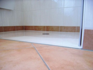 Polysan FLEXIA podlaha z litého mramoru s možností úpravy rozměru, 140x80x3cm