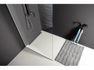 Polysan MODULAR SHOWER jednodílná zástěna pevná k instalaci na zeď, 1100 mm