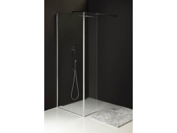 Polysan MODULAR SHOWER stěna k instalaci na zeď, pro připojení pevného panelu, 900 mm