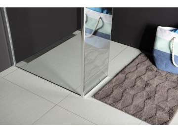 Polysan MODULAR SHOWER stěna k instalaci na zeď, pro připojení pevného panelu, 1100 mm