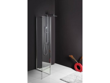 Polysan MODULAR SHOWER stěna k instalaci na zeď, pro připojení otočného panelu, 800 mm