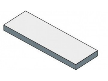 Sapho TAILOR rockstone deska 190x50 cm, provedení límce R Sapho TAILOR rockstone deska 190x50 cm, provedení límce R