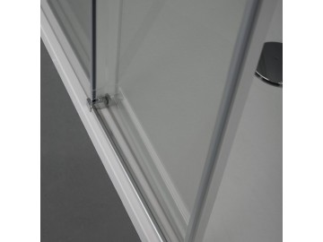 Valentina DREAM sprchový kout 80x120 cm chromovaný rám čiré sklo LEVÝ