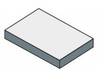 Sapho TAILOR rockstone deska 110x50 cm, provedení límce R